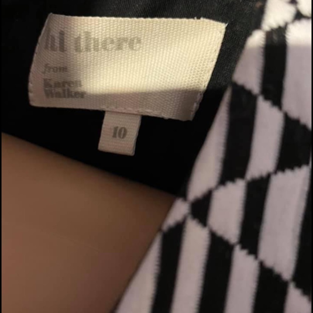 Hi There From Karen Walker black and white dress - Picture 3 of 5